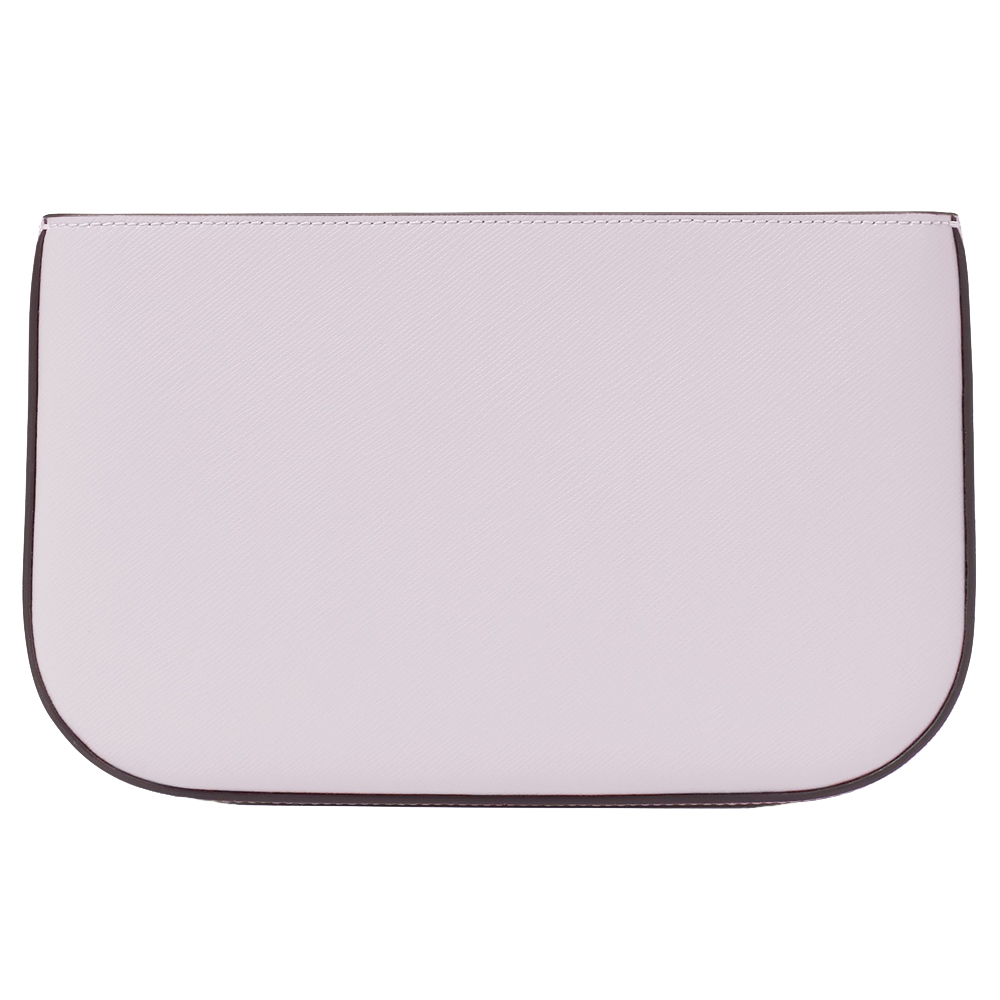 Kate Spade Madison Saffiano Leather Pochette Pouch Pale Amethyst # KF396