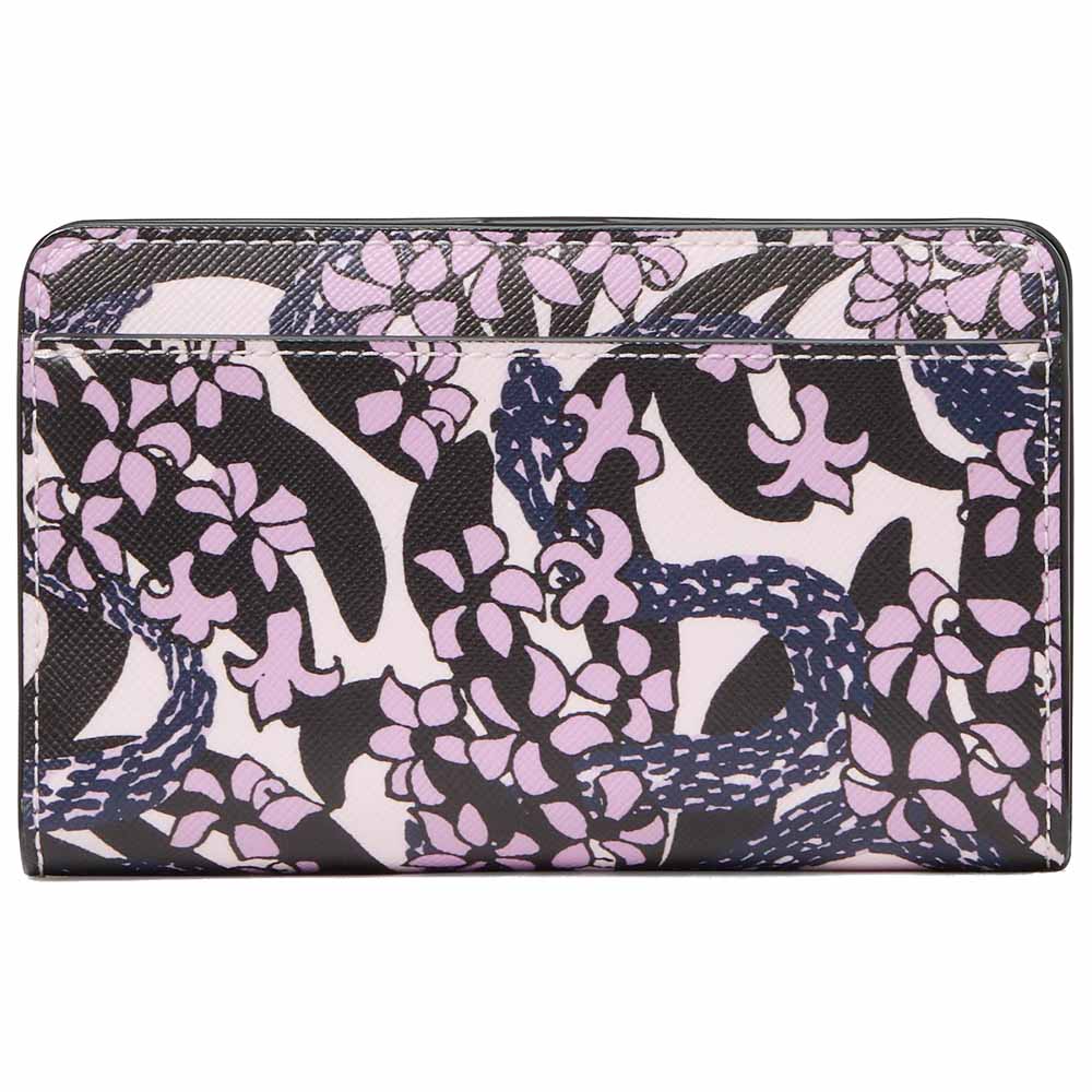 Kate Spade Snake Garden Medium Wallet Pink Multi # KJ088