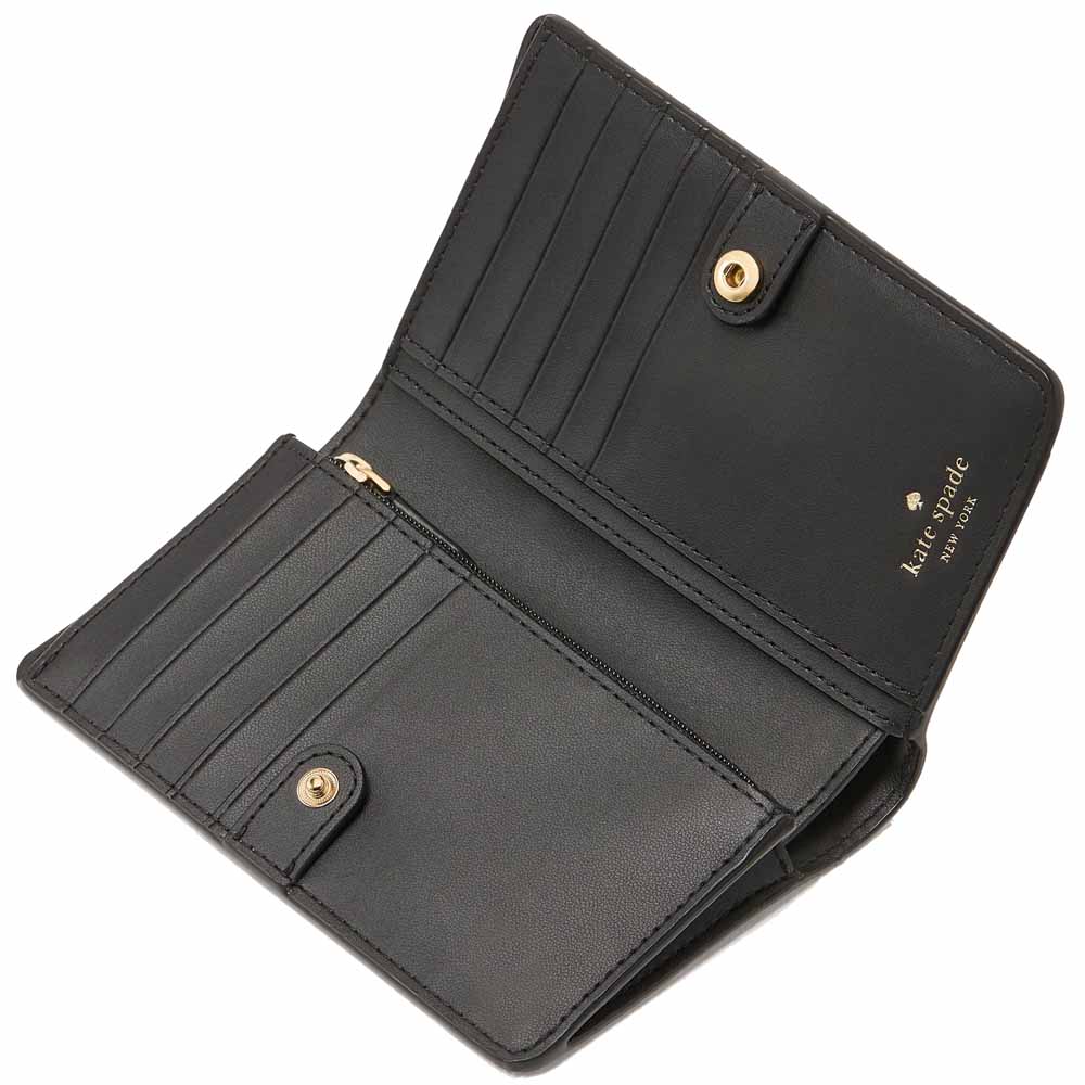 Kate Spade Snake Garden Medium Wallet Pink Multi # KJ088