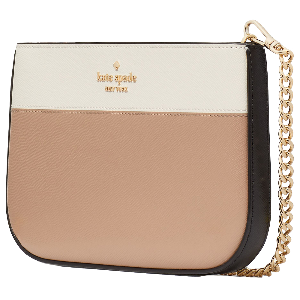Kate Spade Madison Lilly Pochette Toasted Hazelnut Multi # KI374