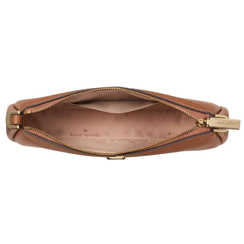Kate Spade Kayla Convertible Wristlet Warm Gingerbread # KK057