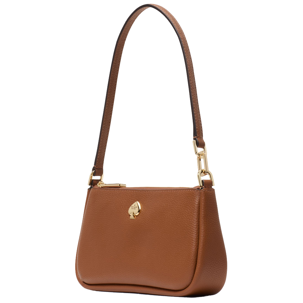 Kate Spade Kayla Convertible Wristlet Warm Gingerbread # KK057