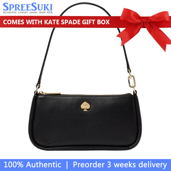 Kate Spade Kayla Convertible Wristlet Black # KK057