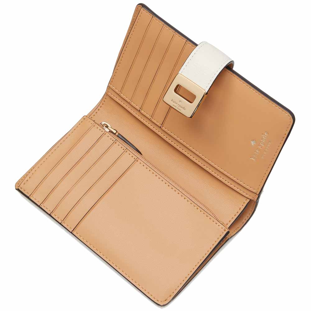 Kate Spade Phoebe Medium Wallet Meringue # KF534