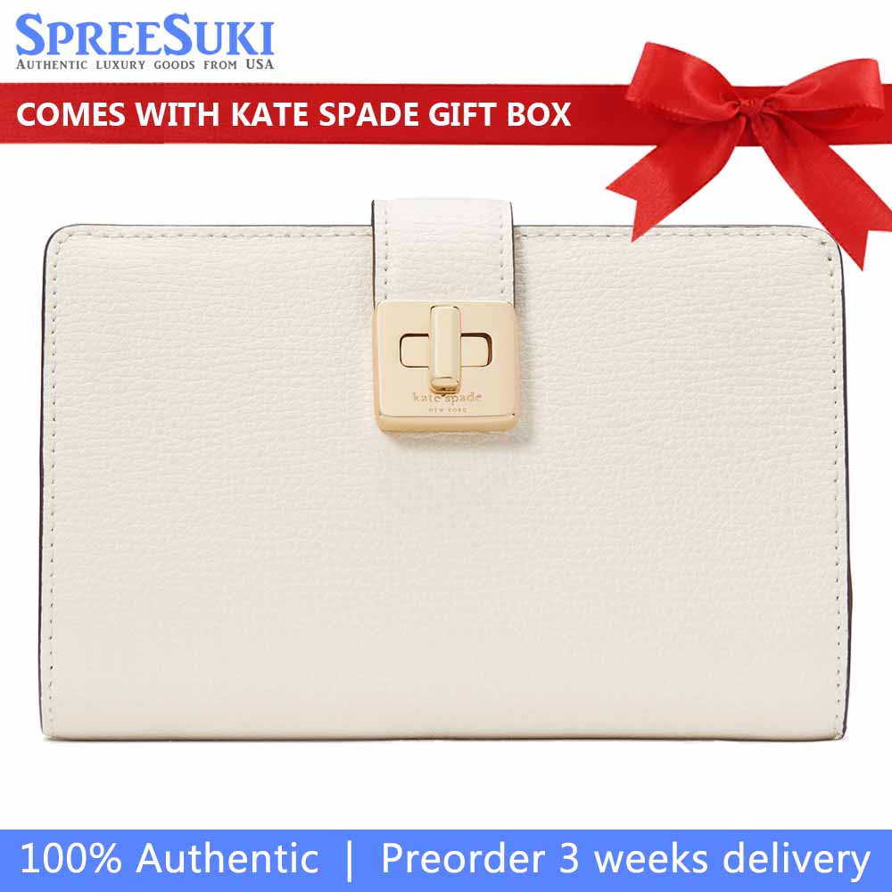 Kate Spade Phoebe Medium Wallet Meringue # KF534
