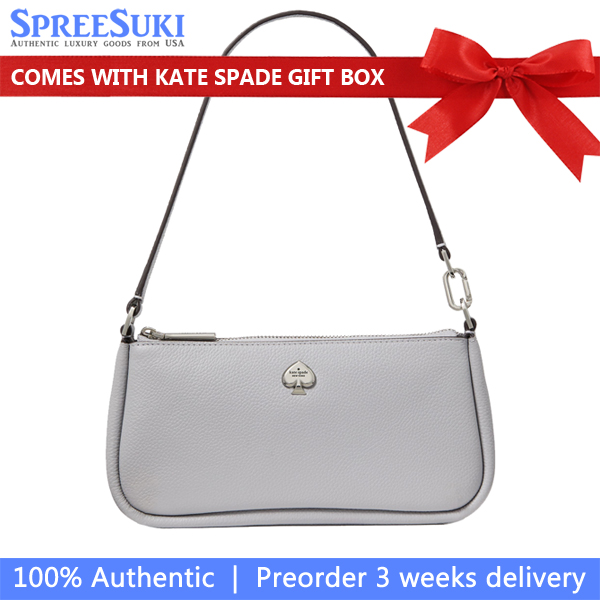 Kate Spade Kayla Convertible Wristlet Mountain Grey # KK057