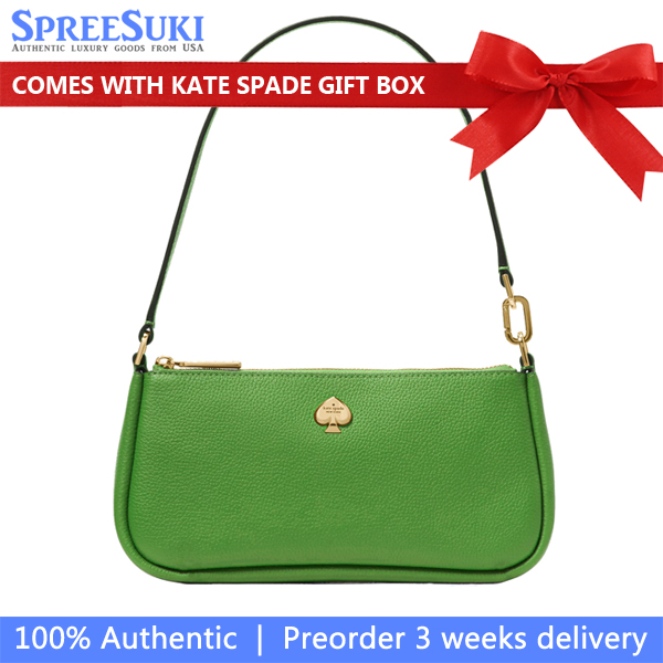 Kate Spade Kayla Convertible Wristlet Ks Green # KK057
