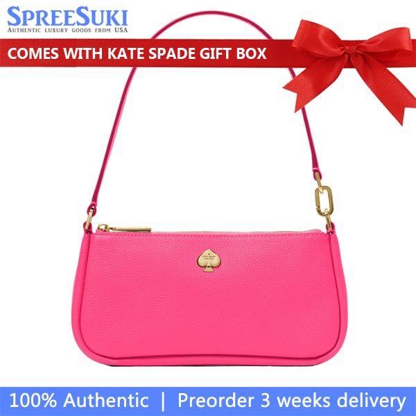 Kate Spade Kayla Convertible Wristlet Wild Pink # KK057