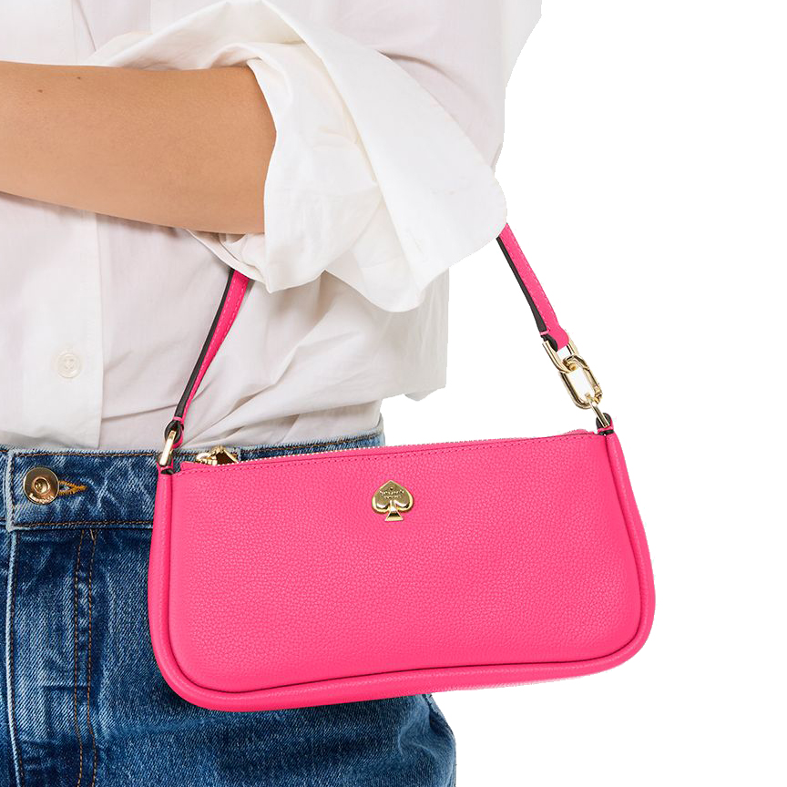 Kate Spade Kayla Convertible Wristlet Wild Pink # KK057