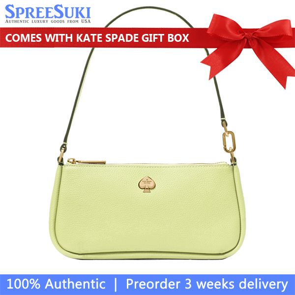 Kate Spade Kayla Convertible Wristlet Lime Slushy # KK057
