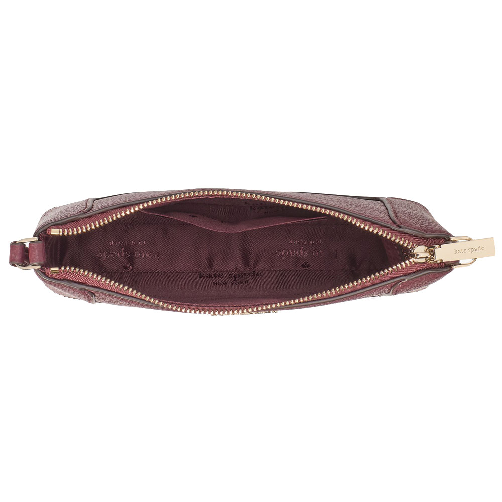 Kate Spade Lena Convertible Wristlet Cherrywood # KH785