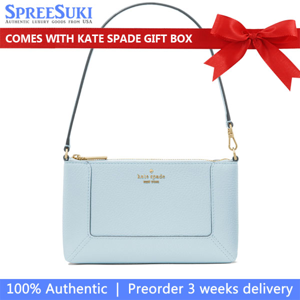 Kate Spade Lena Convertible Wristlet Crisp Sky # KH785