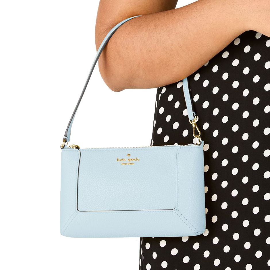 Kate Spade Lena Convertible Wristlet Crisp Sky # KH785