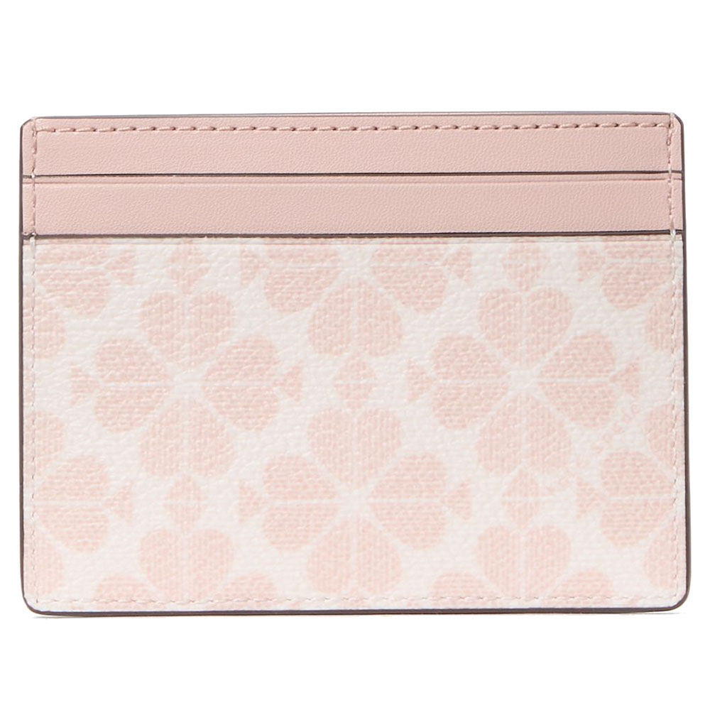 Kate Spade Spade Flower Small Slim Card Holder Rose Smoke Multi # KI371