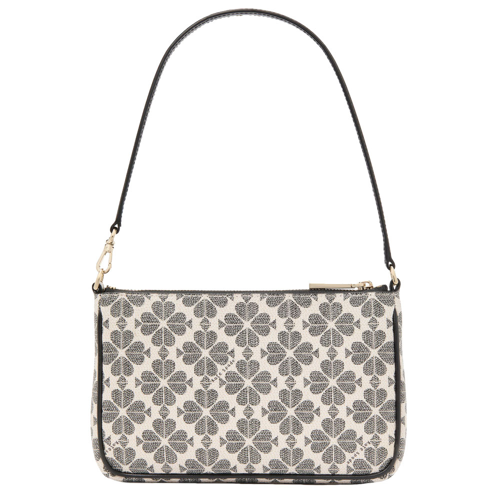 Kate Spade Spade Flower Convertible Wristlet Black Multi # KI378