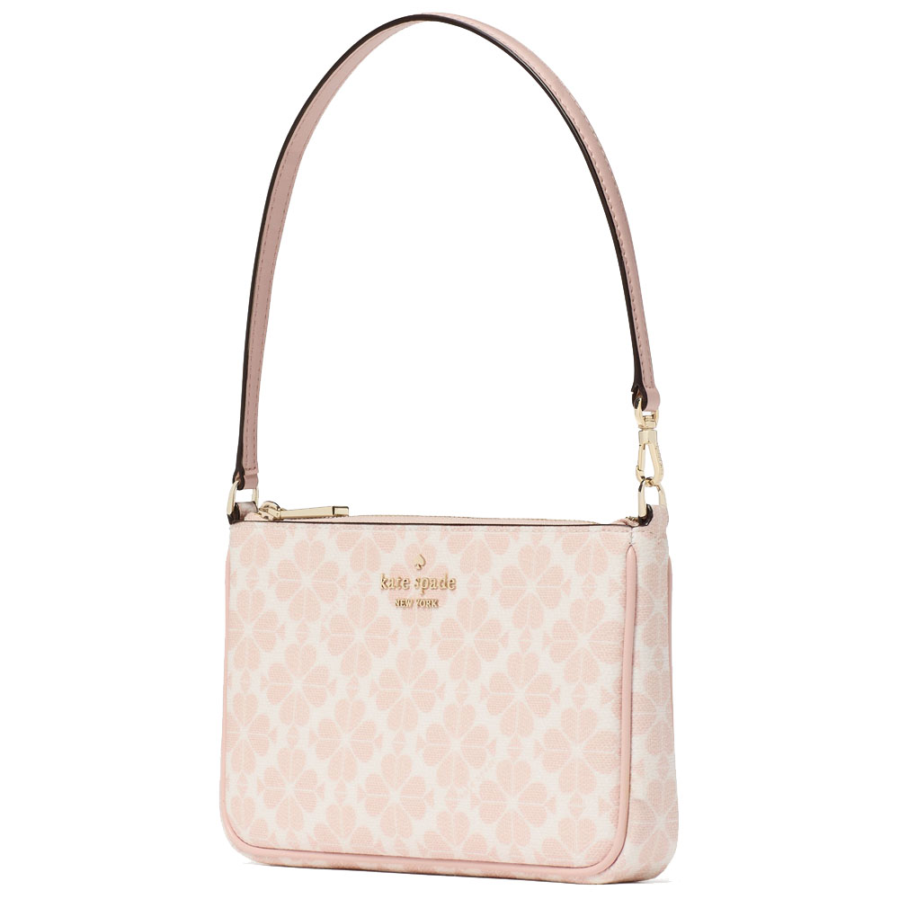 Kate Spade Spade Flower Convertible Wristlet Rose Smoke Multi # KI378