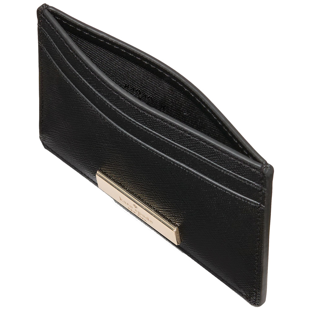 Kate Spade Kenzie Boxed Small Cardholder Black # KK045