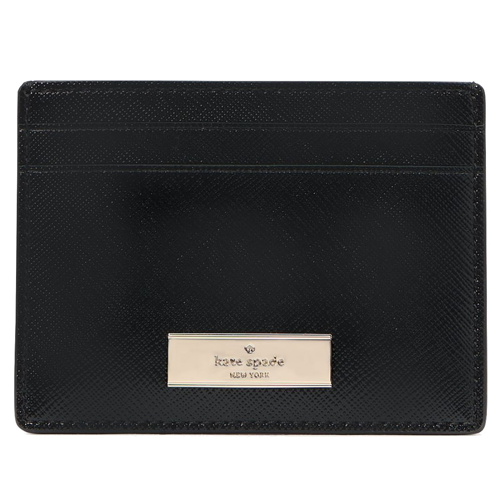 Kate Spade Kenzie Boxed Small Cardholder Black # KK045