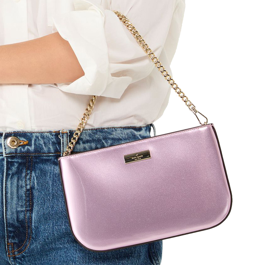 Kate Spade Kenzie Lilly Pochette Quartz Pink # KJ019