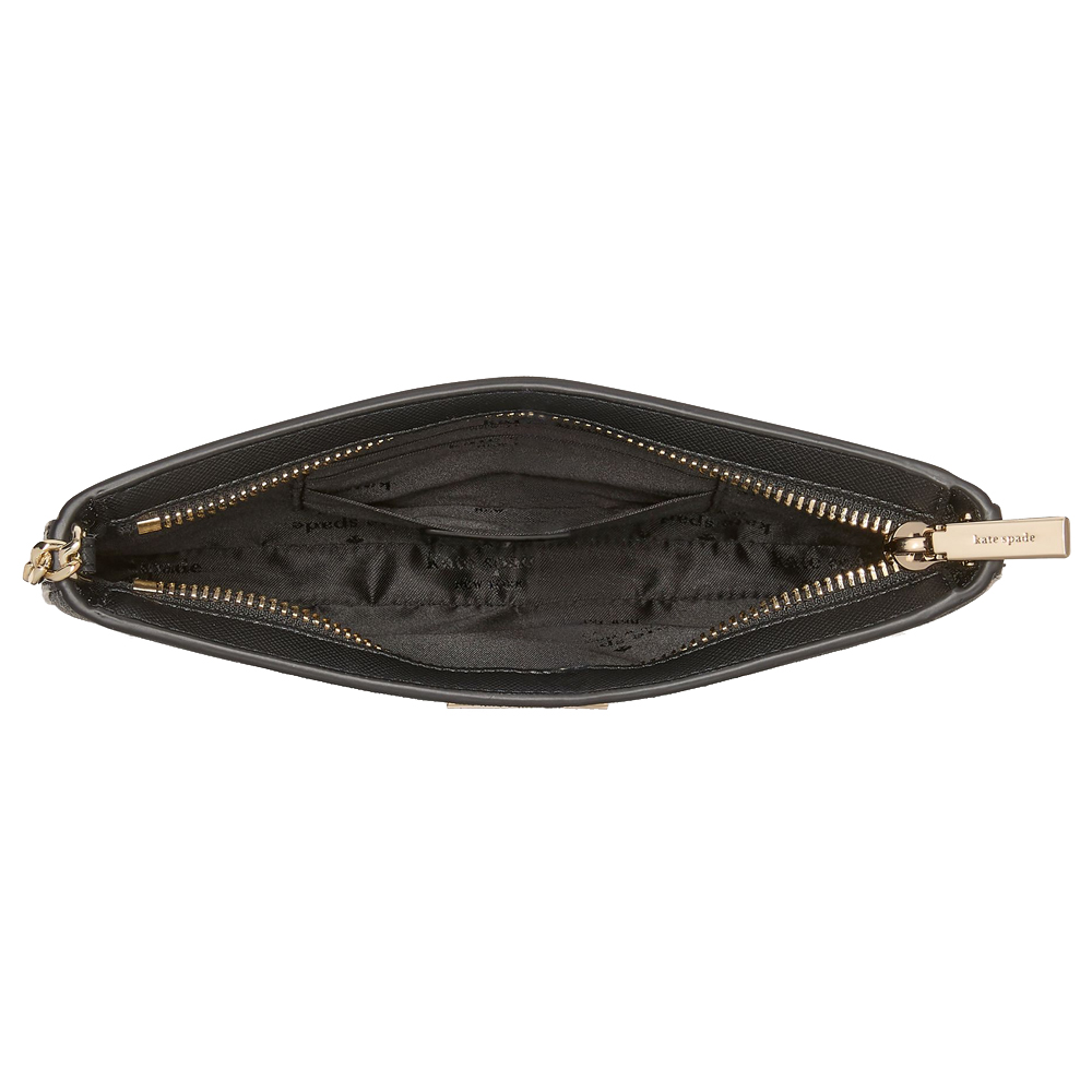 Kate Spade Kenzie Limited Edition Glitter Lilly Pochette Black # KK027