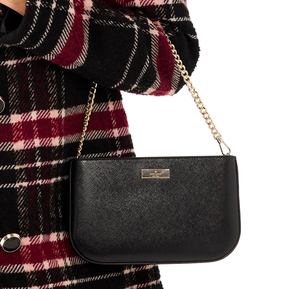 Kate Spade Kenzie Lilly Pochette Black # KK048