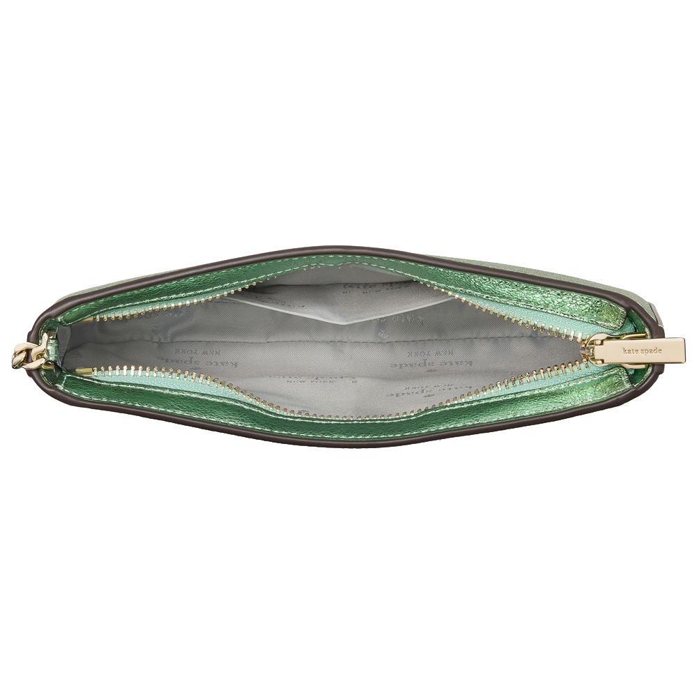 Kate Spade Kenzie Glitter Lilly Pochette Seawater # KK326