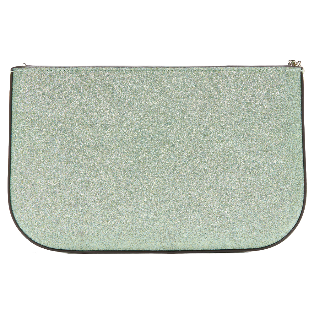 Kate Spade Kenzie Glitter Lilly Pochette Seawater # KK326