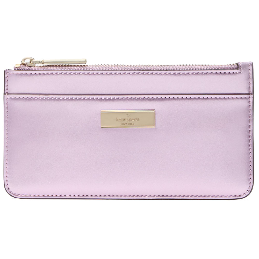 Kate Spade Kenzie Boxed Large Slim Cardholder Quartz Pink # KJ013