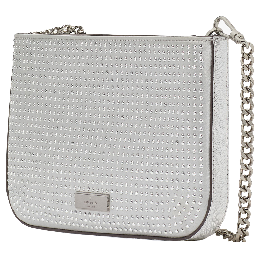 Kate Spade Madison Pochette Silver Multi # KJ049
