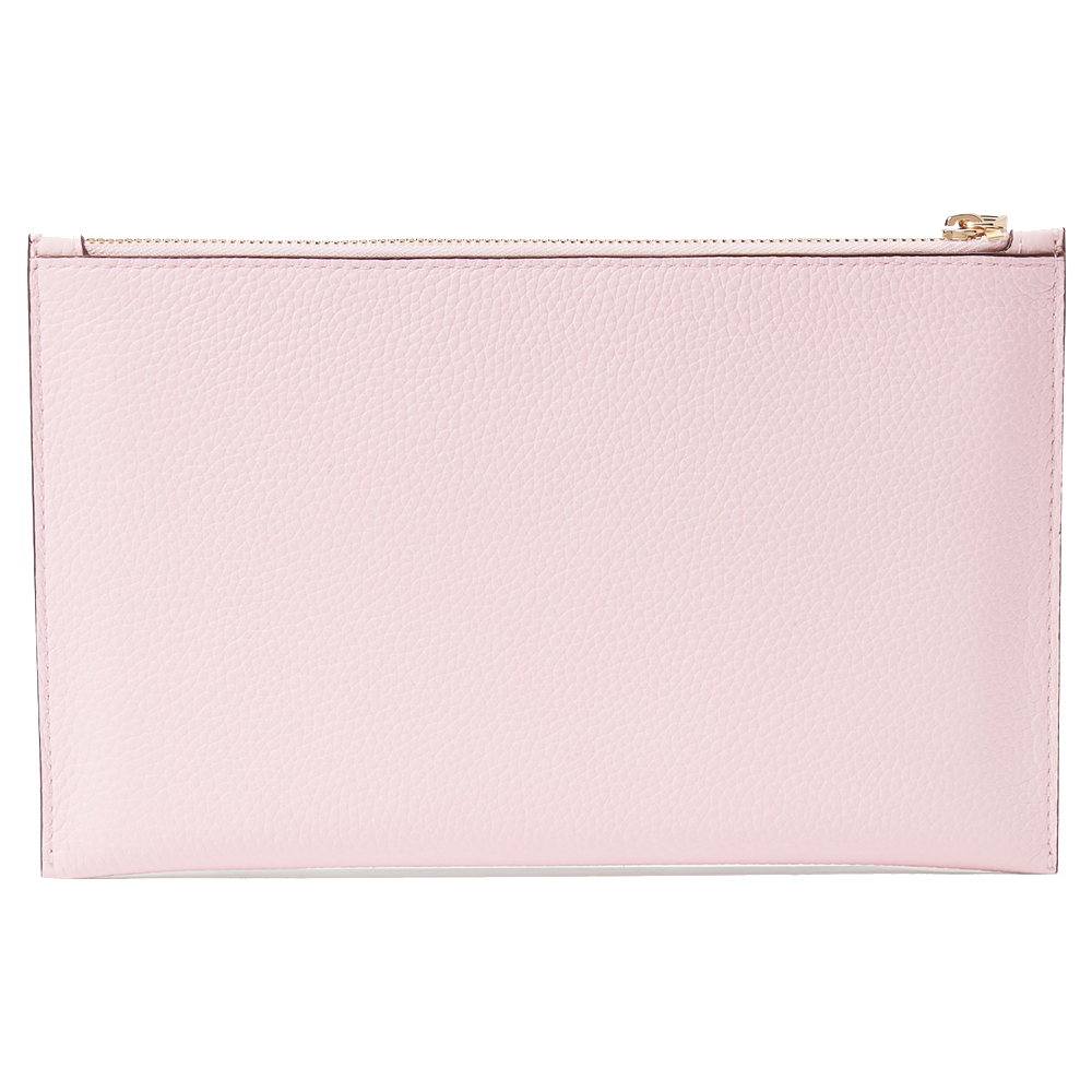 Kate Spade Ava Colorblocked Wristlet Shimmer Pink Multi # KD952