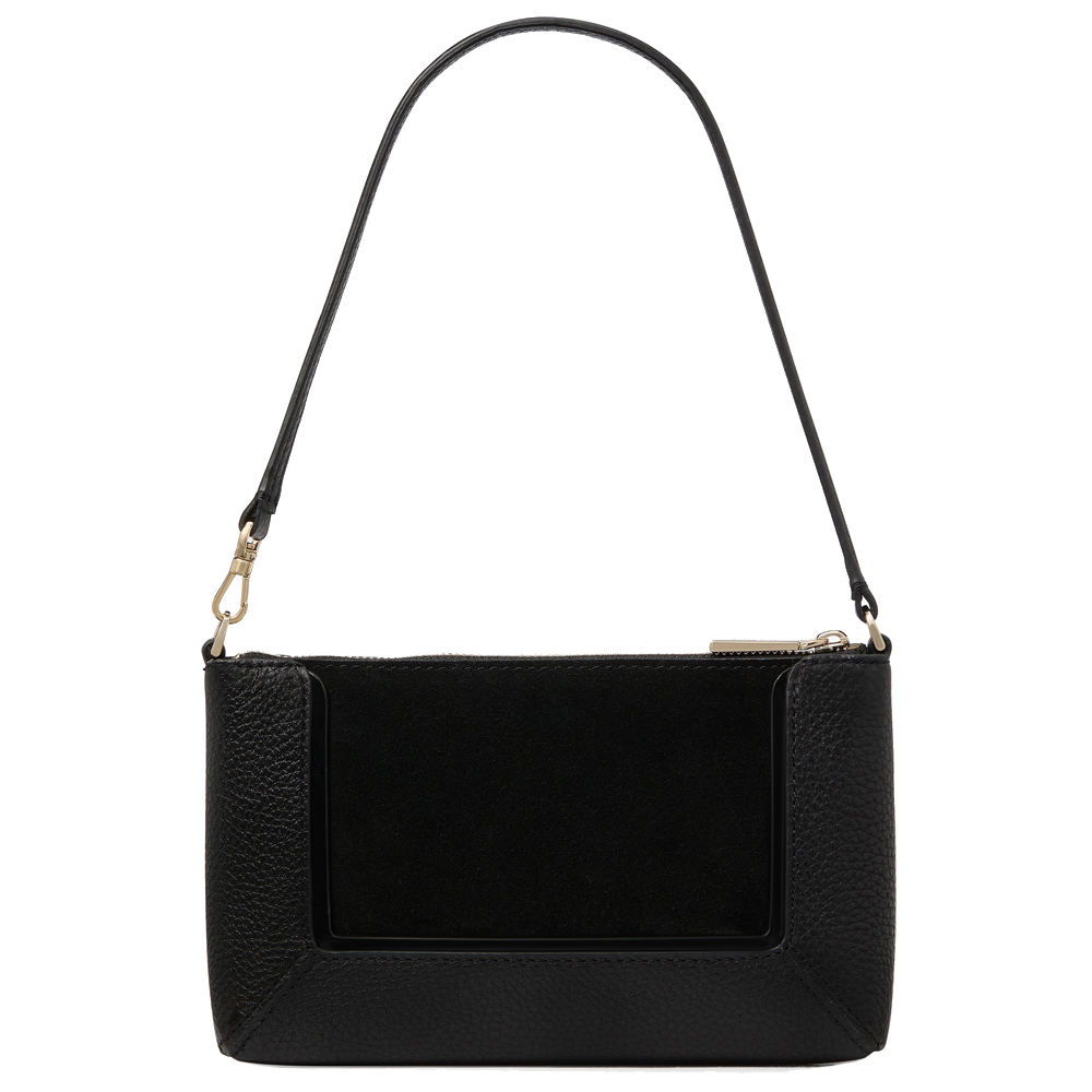 Kate Spade Lena Suede Convertible Wristlet Black Multi # KJ026