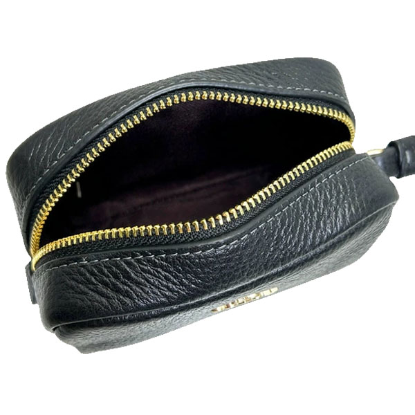 Coach Pouch Wristlet Black # CW906