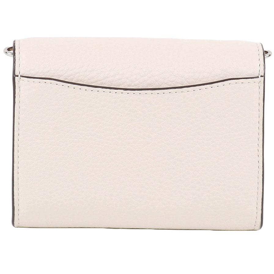 Coach Mini Envelope Wallet With Strap Silver Chalk # CU170