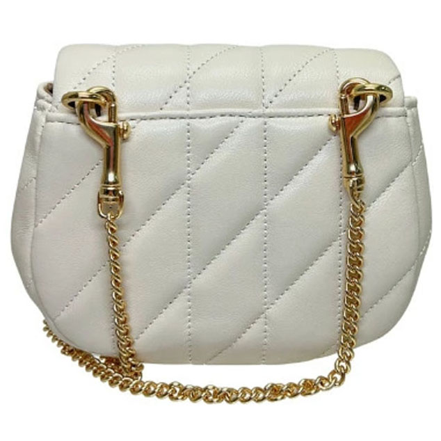 Coach Turnlock Card Case Chalk # CZ018