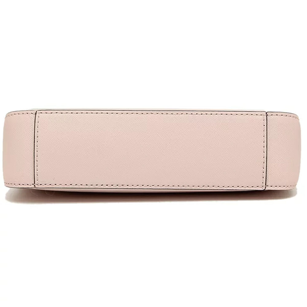 Michael Kors Medium Zip Pouchette Jet Set Travel Crossbody Bag Sling Powder Blush Pink # 35S0GTVU6L