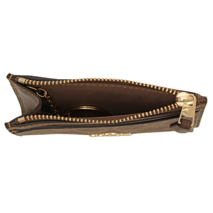 Coach Mini Id Skinny Signature Card Holder Tan Brown # CW870