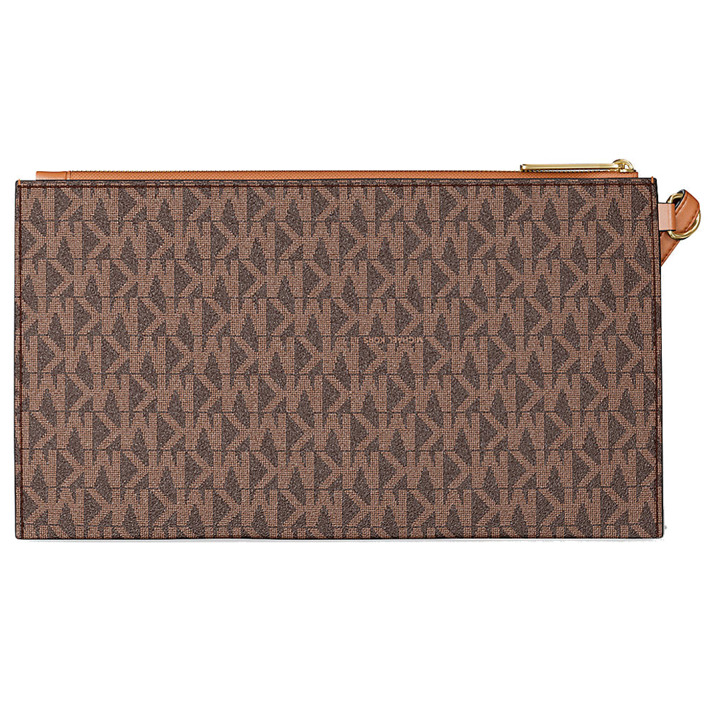 Michael Kors Jet Set Large Travel Wristlet Brown # 35T4GTVW3B
