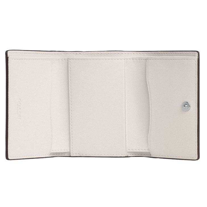 Coach Micro Wallet Silver Chalk Multi # CM238