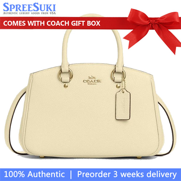 Coach Savannah Small Carryall Bag Moonlight # CAL54