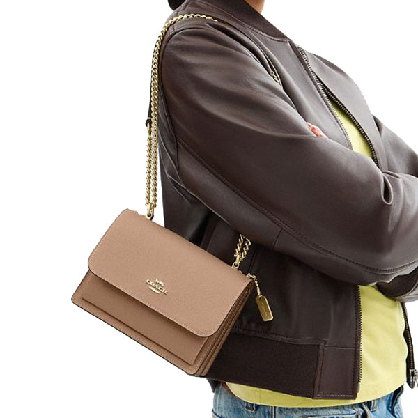 Coach Mini Klare Crossbody Taupe # CZ987