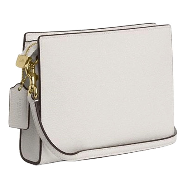 Coach Slim Crossbody Bag Chalk # CAT21