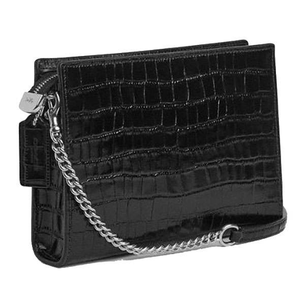 Coach Slim Crossbody Bag Black # CAT22