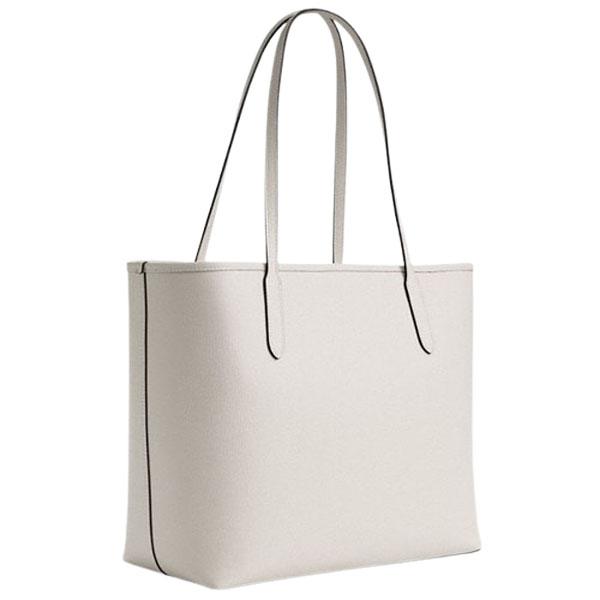 Coach City Tote Bag With Strawberry Graphic Chalk Multi # CAL64
