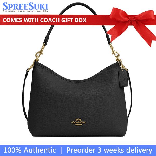 Coach Laurel Shoulder Bag Black # CR148