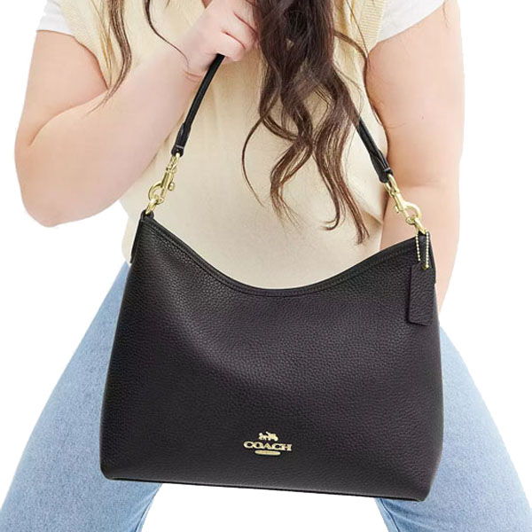 Coach Laurel Shoulder Bag Black # CR148
