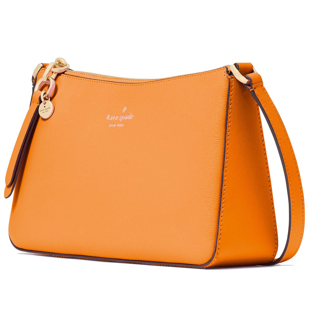 Kate Spade Ginnie Crossbody Orange Zinnia # KK311