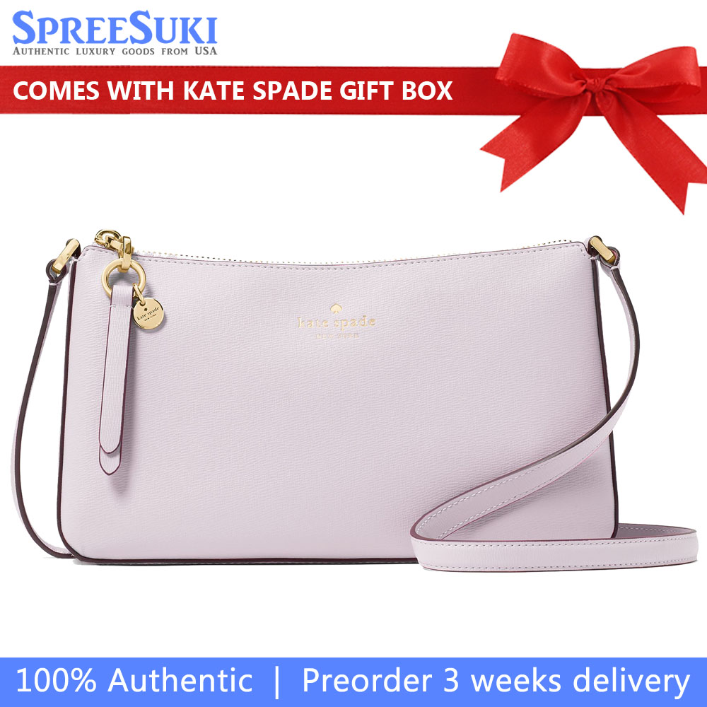 Kate Spade Ginnie Crossbody Pale Amethyst # KK311