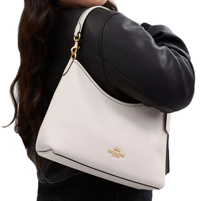Coach Laurel Shoulder Bag Chalk # CR148