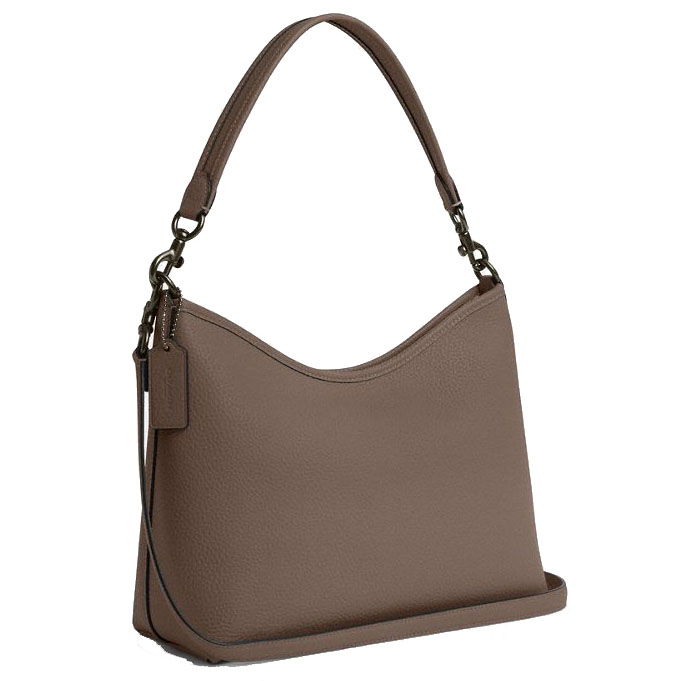 Coach Laurel Shoulder Bag Dark Stone # CR148