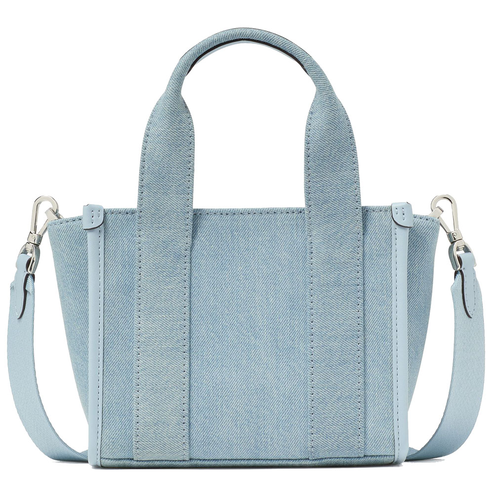 Kate Spade Kip Denim Mini Tote Blue Multicolor # KL066